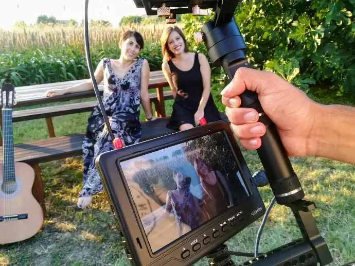 Grabación de videoclip